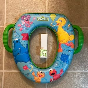 Potty Seat w/Hook to hang seat bundle